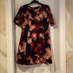 Floral Plus Size Dress